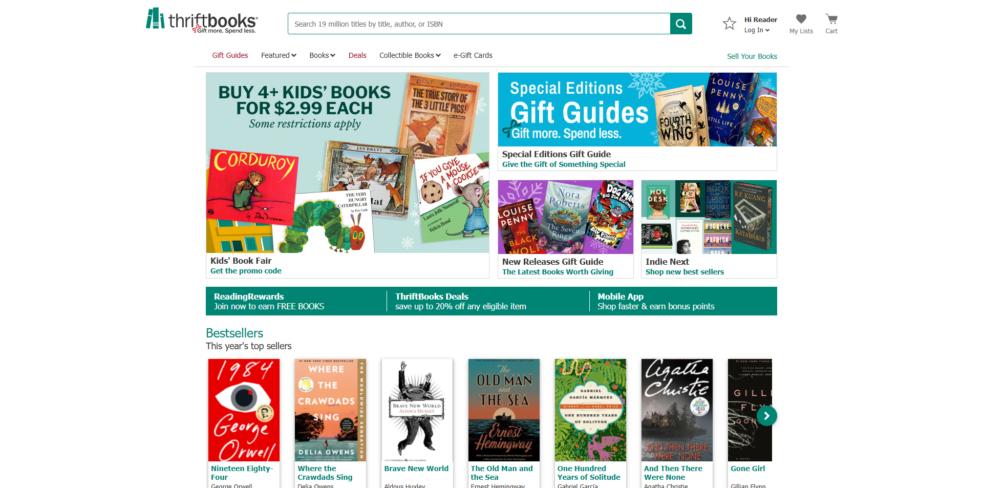 Thrift Books discount code