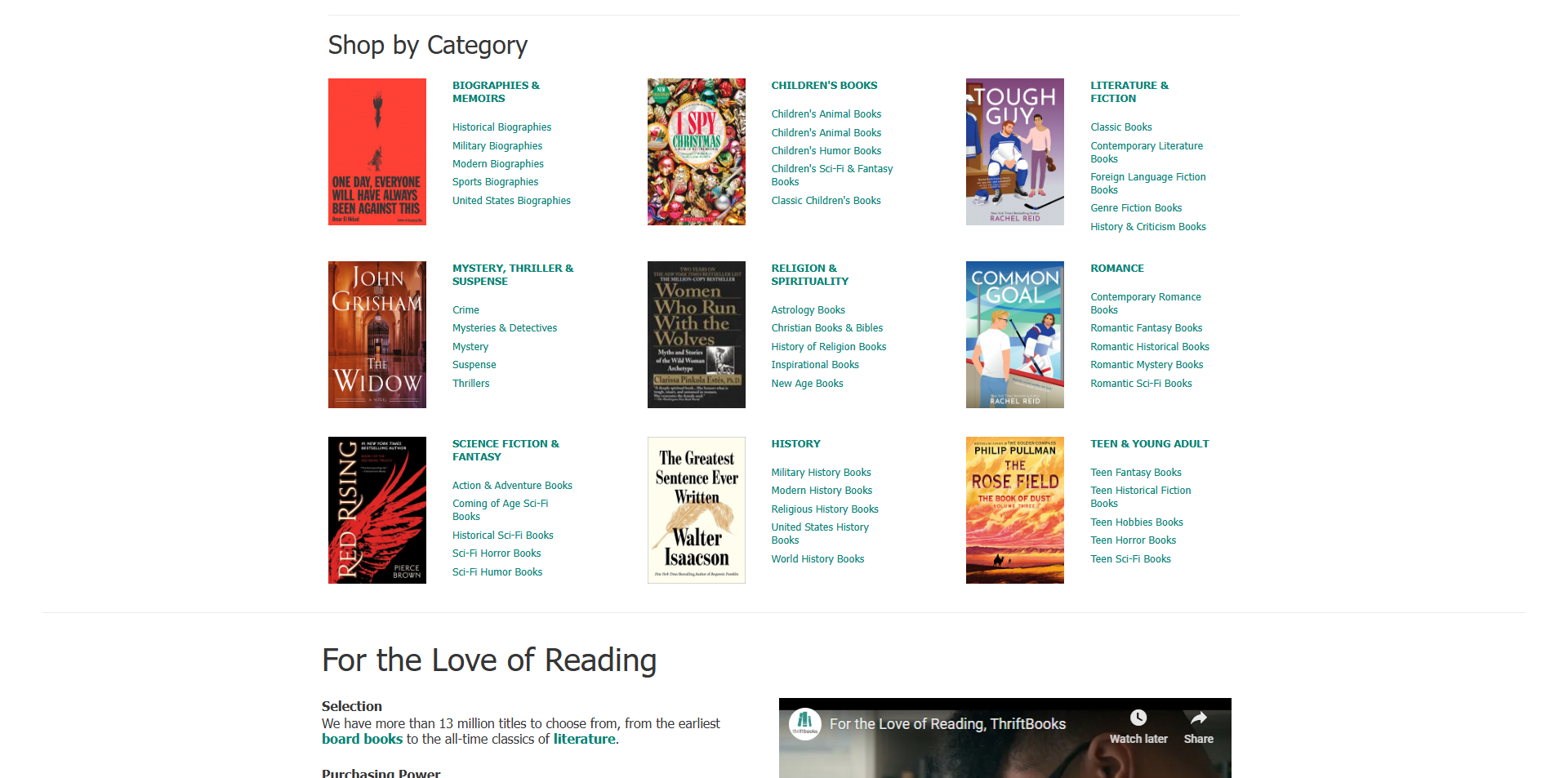 Thrift Books coupons