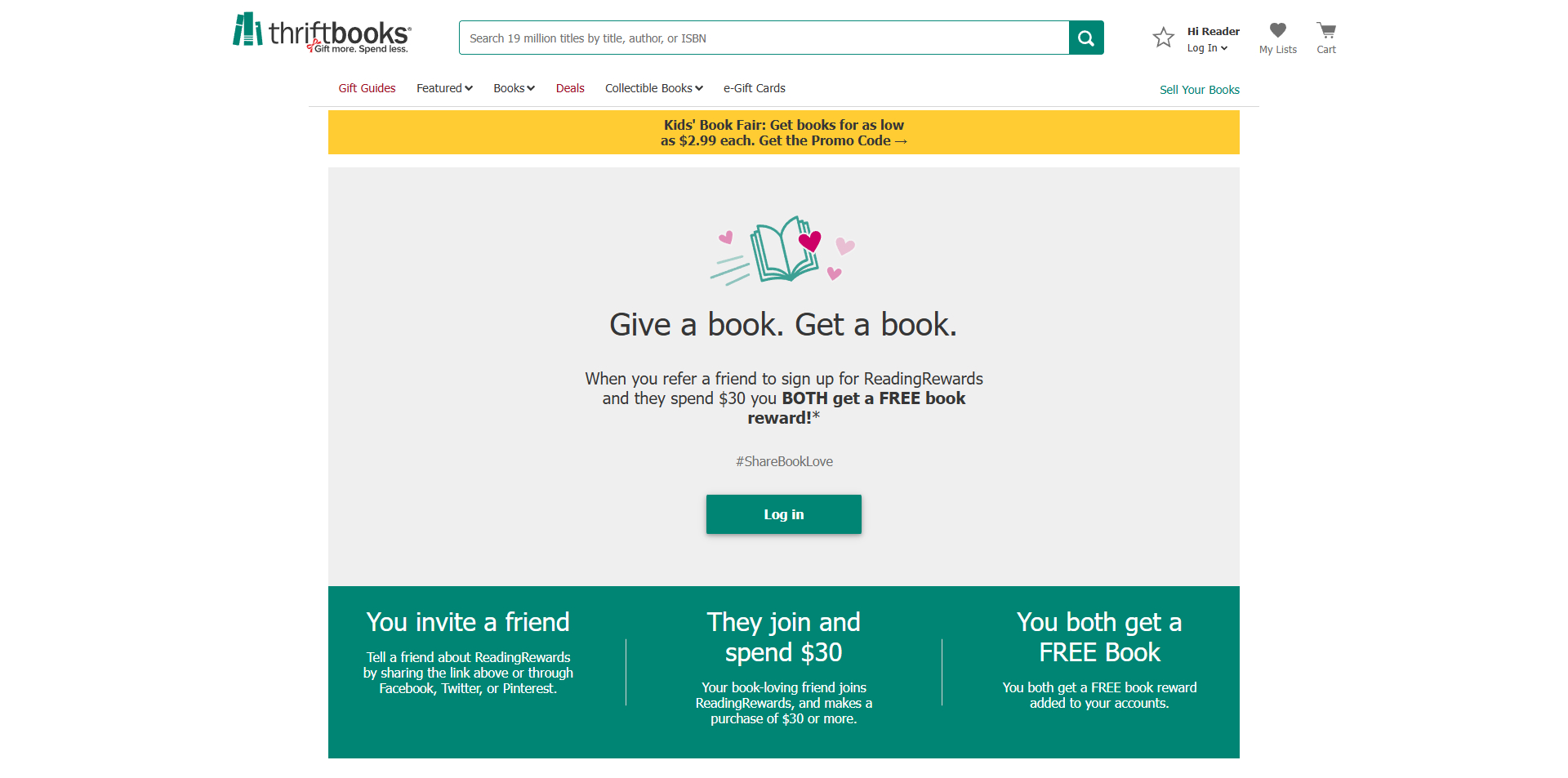 Thrift Books Promo Code